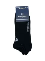 boka zokni Sergio Tacchini fekete sport zokni