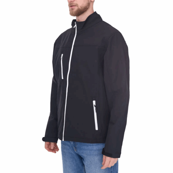 Férfi kabát Santino – Fekete