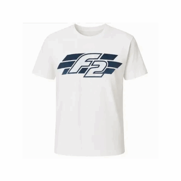 Férfi póló F2 fehér fekete