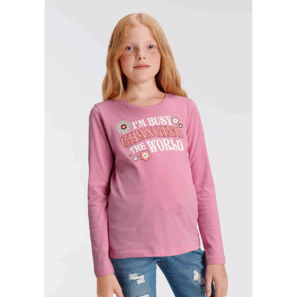 Kislány hosszú ujjú felső Kidsworld