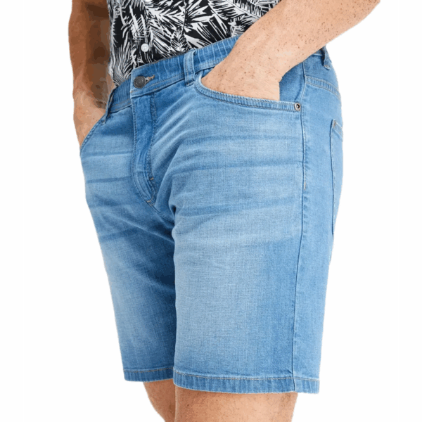 Férfi térdnadrág kék John Bane