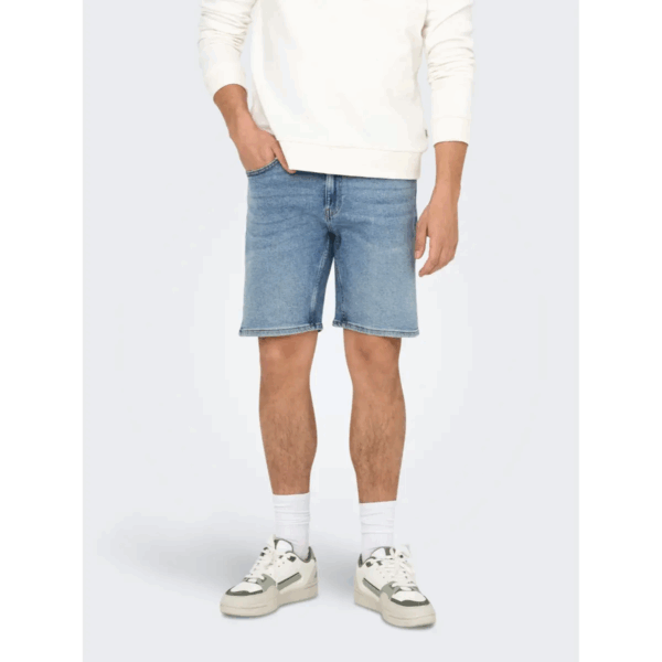 Férfi farmer térdnadrág Only Sons