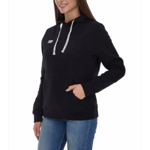 Női kapucnis fekete pulóver Outfitter