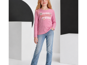 Kislány hosszú ujjú felső Kidsworld