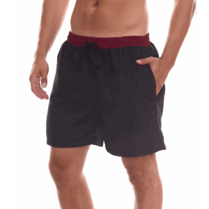 Férfi fürdőnadrág Urban Ace fekete piros