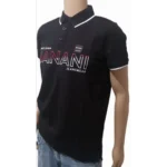 Bruno Banani fekete galléros férfi póló