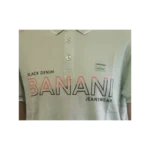 Bruno Banani zöld galléros férfi póló