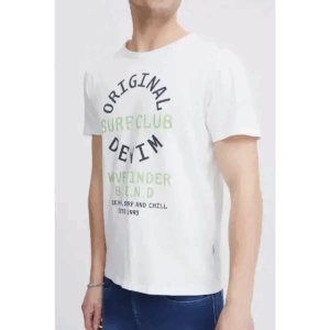 Fehér Denim Surf Club férfi póló