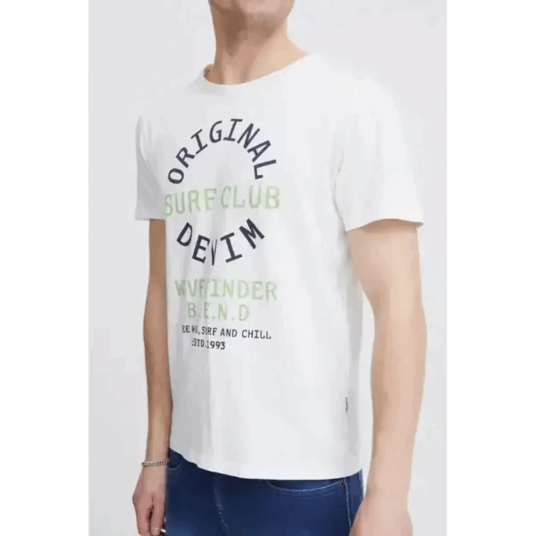 Fehér Denim Surf Club férfi póló