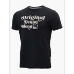Férfi fekete Blend Original Denim póló