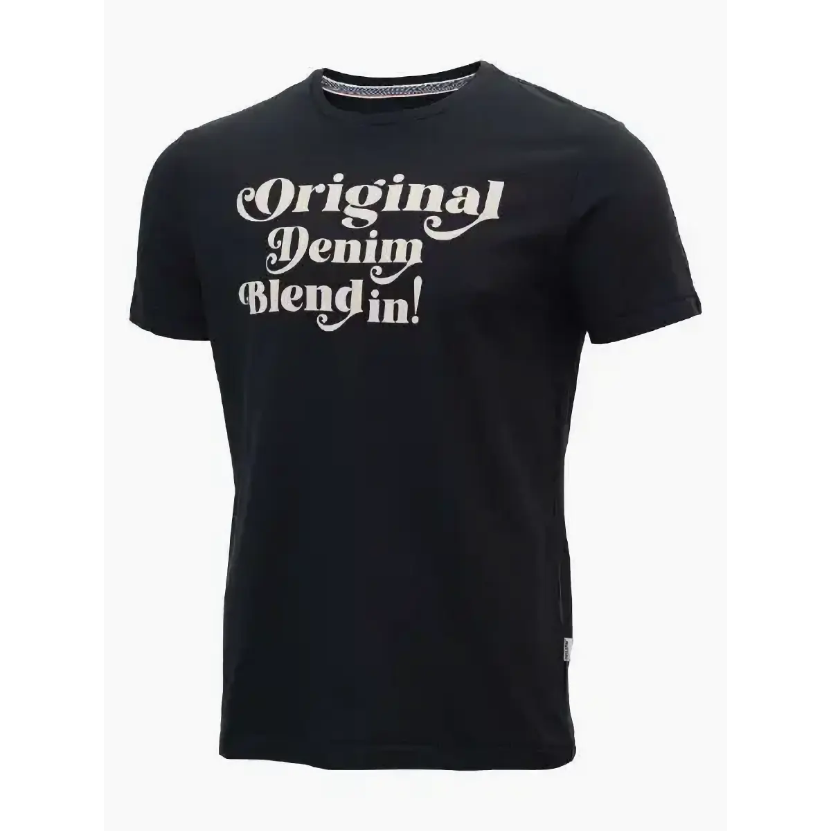 fekete-original Férfi fekete Blend Original Denim póló