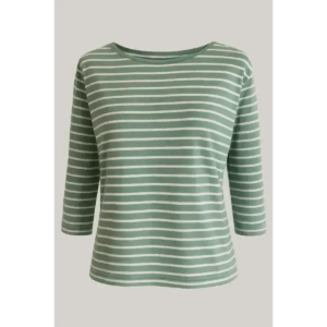 Női Hailys zöld csíkos póló