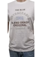 Fehér Blend Inc férfi póló
