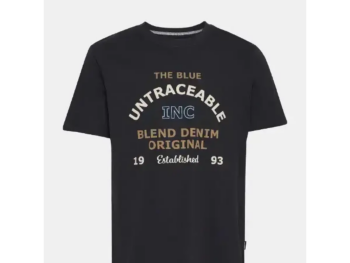 Fekete Blend Inc férfi póló
