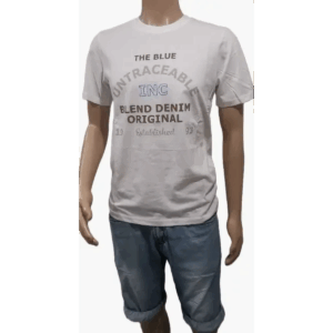 Fehér Blend Inc férfi póló