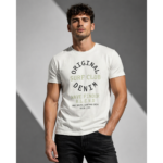 Fehér Denim Surf Club férfi póló
