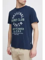 kék denim surf club férfi póló