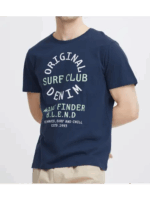 kék denim surf club férfi póló