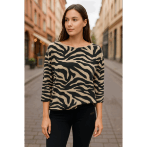Hailys tigris mintás női felső