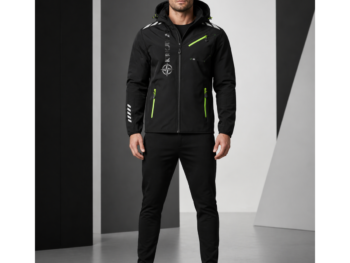 KIRKJUBOUR Alvik férfi softshell kabát